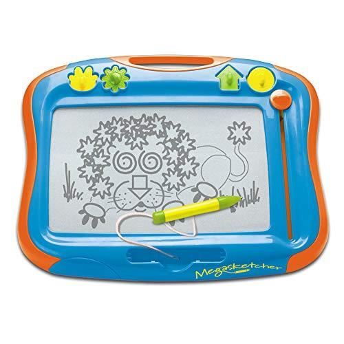 TOMY - Ardoise Magique Megasketcher T6555, Tablette Dessin Idéal Pour les Voyages,