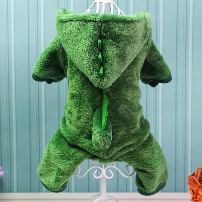 Pull gilet vetement chien hiver vetement pour chat habit chien male habits chiens bouledogue anglais vetemnt Type green XS Cdiscount