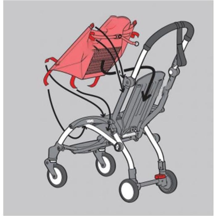 Piece detachee poussette Babyzen YOYO base textile 6 Cdiscount Puericulture Eveil bebe