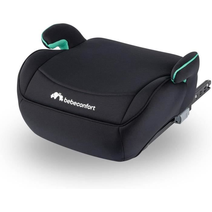 Bebeconfort siège auto Manga Fix, réhausseur isofix, Groupe 3 (22-36 kg), de 6 à 12 ans, Black Mist