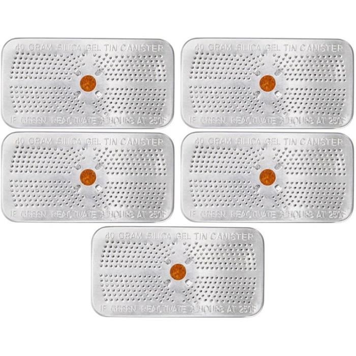 Lot De 100 Sachets Déshumidificateurs - Gel De Silice 1g - Pour Armoires, Boîtes, Valises