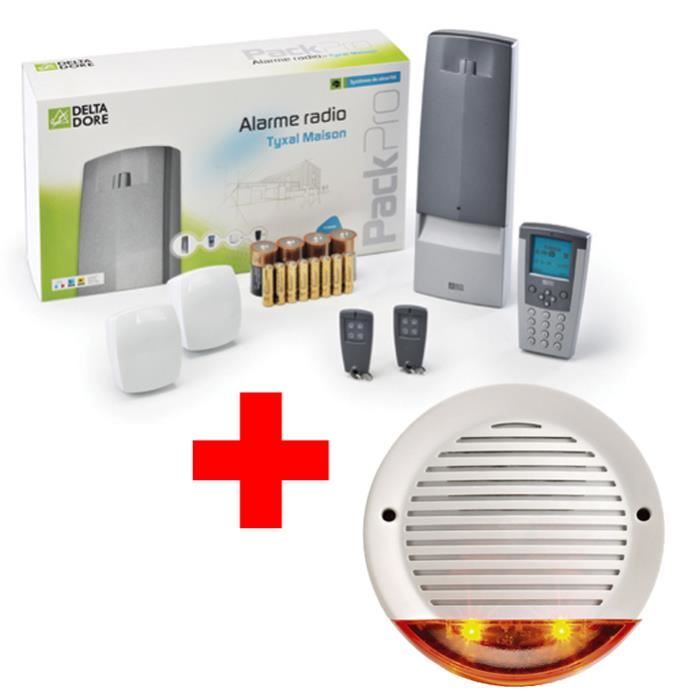 Pack Alarme Radio Maison Delta Dore Sirene Achat Vente Kit Alarme Pack Alarme Radio Maison De Cdiscount