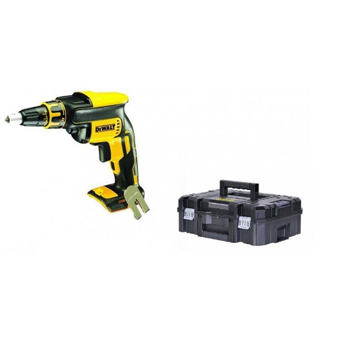 Visseuse plaque de plâtre DEWALT 18V XR Sans batterie ni chargeur En coffret T STAK DCF620NT