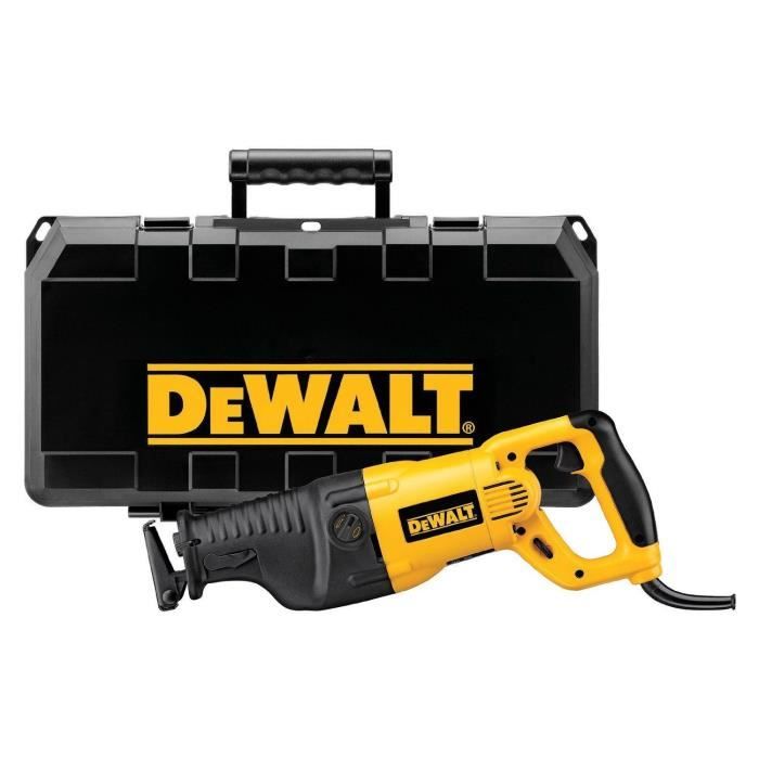 Dewalt Dw311k Puissante Scie Sabre A Mouvement Pendulaire 1200 Watts Achat Vente Scie Electrique Scie Sabre 1200w Dewalt Dw331k Cdiscount