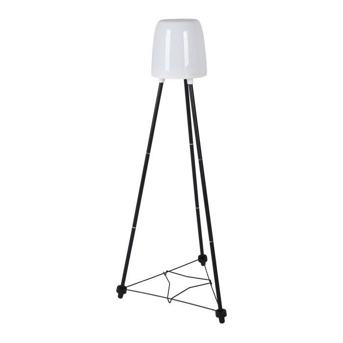 Lampadaire Solaire D'extérieur RVB Avec Support Pour Plantes, éclairage Lumineux à économie D'énergie Pour Patio, Jardin, Allée, Pelouse, Cour, Piscine, Porche, Fer, ABS, PC, PP