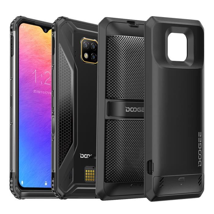Vente Téléphone portable Smartphone Modulaire DOOGEE S95 Pro Helio P90 Octa-Core 8 Go RAM 128 Go ROM, Caméra 48MP, IP68 Etanche, 6,3" FHD +, NFC, GPS - Noir pas cher Vente Téléphone portable Smartphone Modulaire DOOGEE S95 Pro Helio P90 Octa-Core 8 Go RAM 128 Go ROM, Caméra 48MP, IP68 Etanche, 6,3" FHD +, NFC, GPS - Noir pas cher