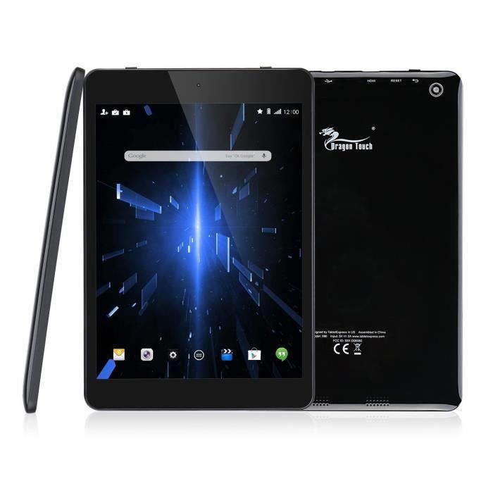 2018 Nouveau Dragon Touch X80 8“ 32 Go 64 bits
