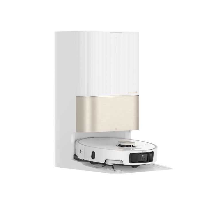 Aspirateur robot laveur Dreame X40 ultra complete Blanc 12kPa Robot Aspirateur avec Serpillière amovible et relevable MopExtend - Dreame