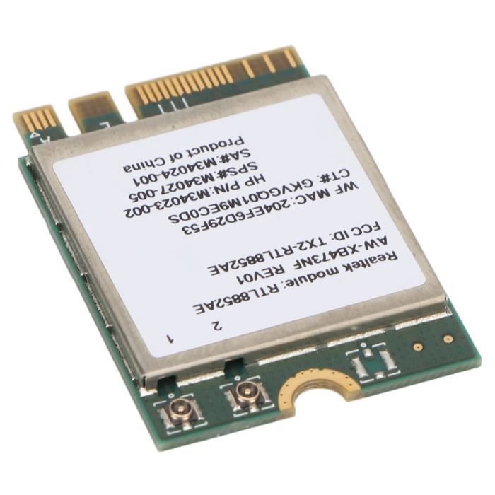 Carte WiFi+Bluetooth NGFF Realtek RTL8723B Pour ASUS VivoBook F507MA - Occasion Testée
