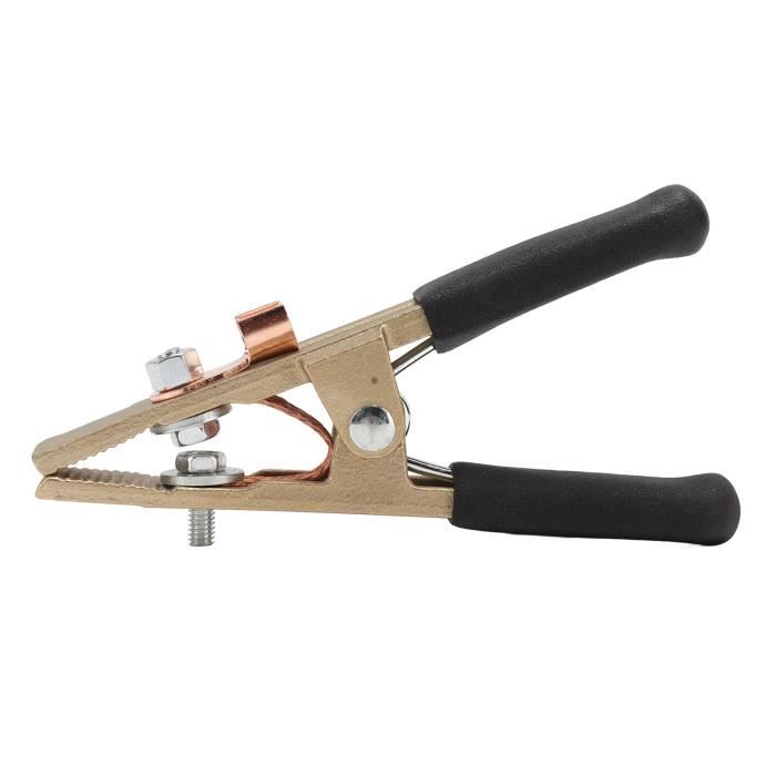 Pince De Masse 200A Avec Câble 3m 16mm² - Connecteur DKJ10-25mm² Pour Poste à Souder MMA/ARC