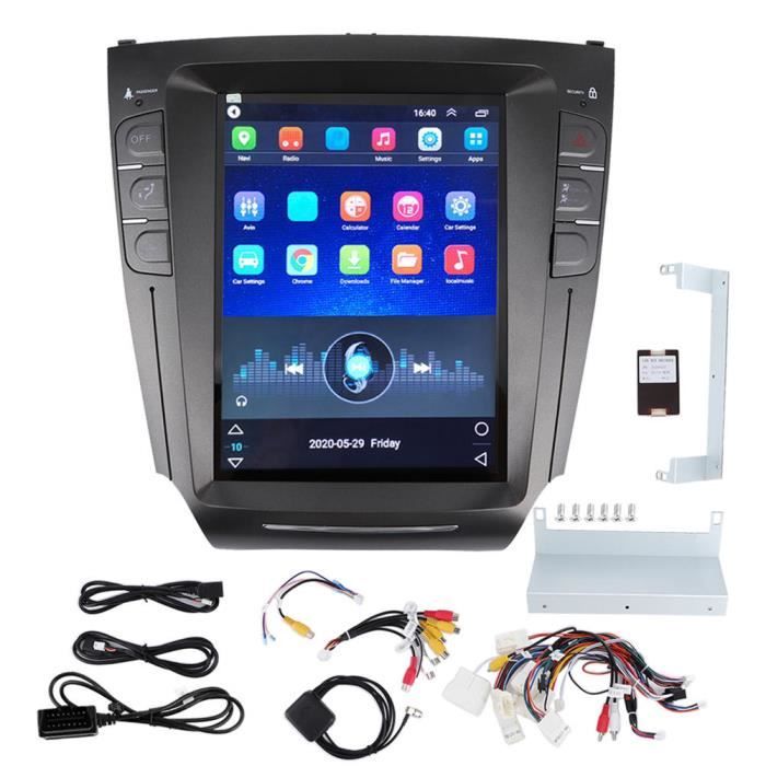 Système de Navigation GPS Stéréo Autoradio 10,4po Convient pour Lexus IS200 IS250 IS300 IS350 2007 ‑2015