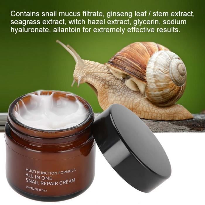 Crème Visage Anti-âge Au Collagène D'escargot 92% - Effet Lifting, 100ml, Unisexe, Neuve Et Emballée