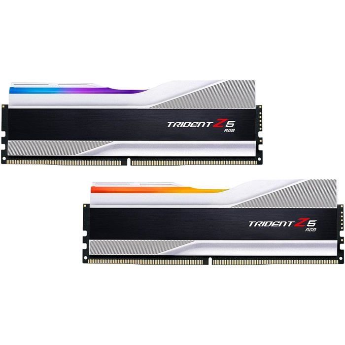 Barrette de RAM G.Skill Trident Z5 RGB 48 Go DDR5 8000 MHz CL40 - Argent