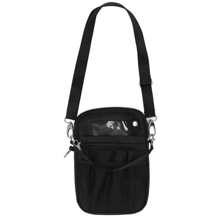 Sac Médical étanche Rouge – Trousse De Premiers Secours Vide Avec Double Couche, Bandoulière Amovible, 18x23x40 Cm, Pour Maison, Voyage, Camping