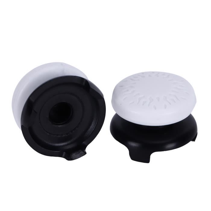 Lot 10 Capuchons Joystick Petit Trou - Compatible PS1 PS2 - Noir