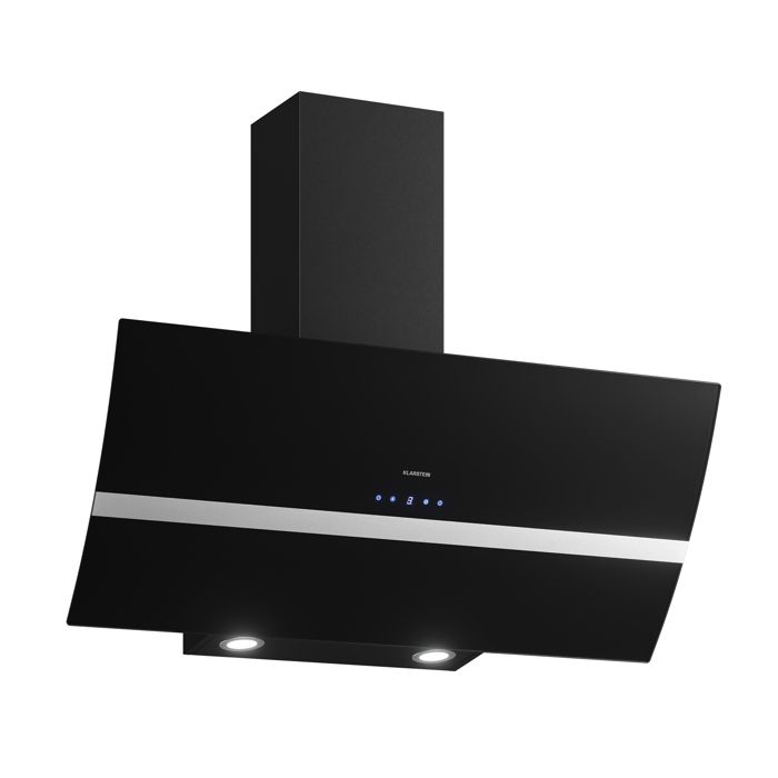 Clara Smart 90cm 590m³/h Hotte Décorative Noir