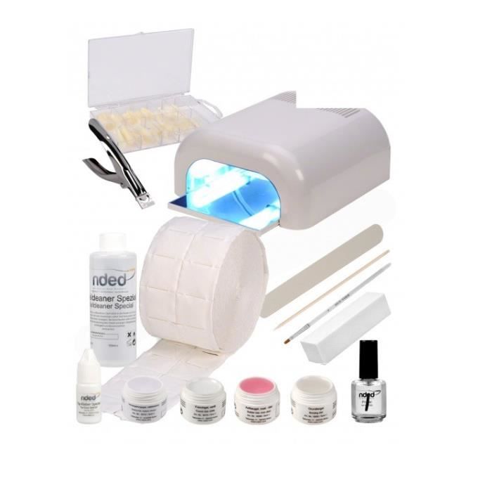 Kit De Démarrage Faux Ongles Ongle Manucure Gel Uv Nded