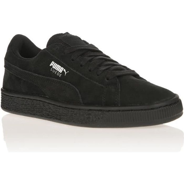 PUMA Baskets Suede Classic Noir Mixte Noir Cdiscount Chaussures