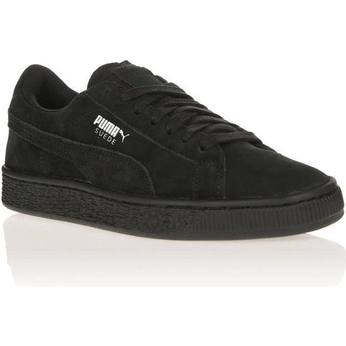 puma suede classic junior noire