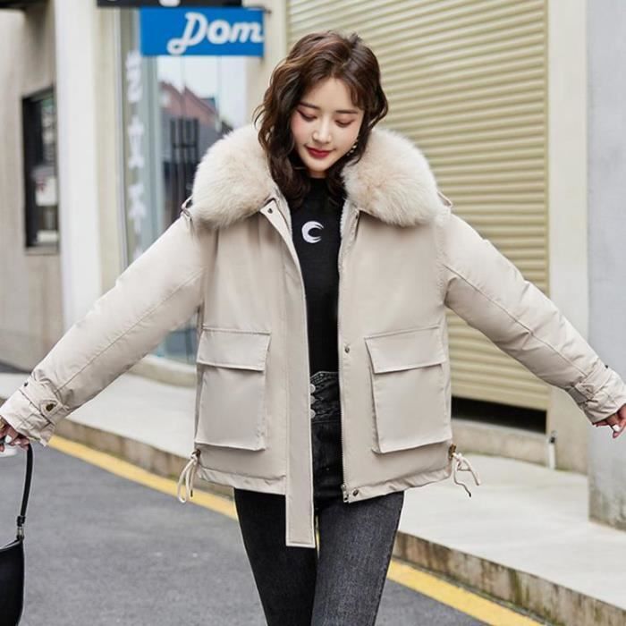 Manteau femme hiver court clearance