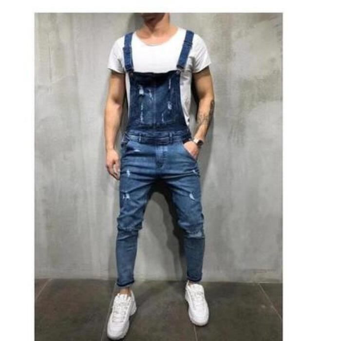 Jean Homme American Living Coupe Bootcut Décontractée Bleu Foncé Taille 30x32