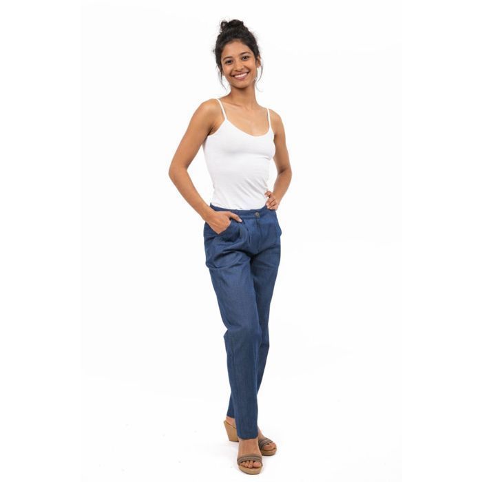 Fantazia - Pantalon jean femme - Pantalon jean coupe droite femme