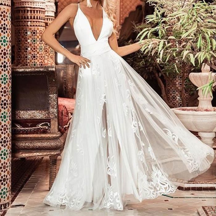 robe blanche prix