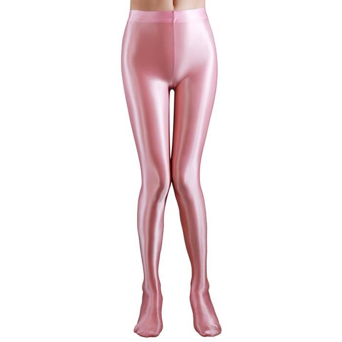 Collant Homme Compression Brillant Alvivi - Legging Lingerie élastique, Nylon/élasthanne - Pour Yoga, Danse, Soirée Intime