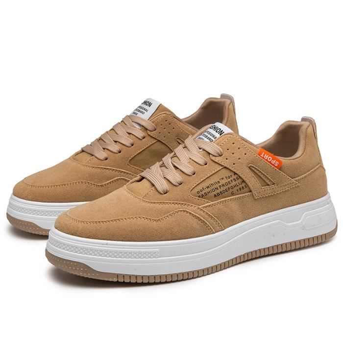 Basket homme hotsell semelle marron