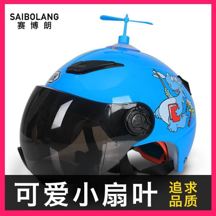 Casque De Vélo Pour Enfant Ronyme – Intégral, Mousse PP + Polycarbonate, Ventilé, Réglable, Avec Lumière, Pour Draisienne/skate