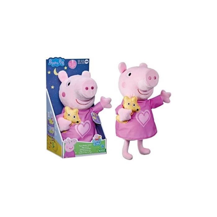 Figurine Peppa Pig Peluche Berceuse Multicolore - Cdiscount Jeux - Jouets