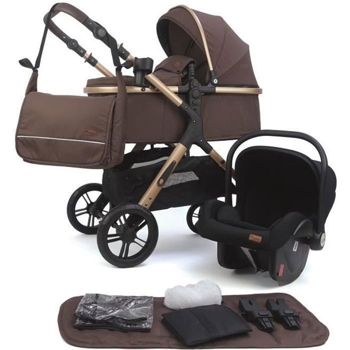 Lascal BB12077 Marchepied universel pour poussette et landau Gris 