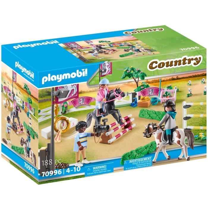 PLAYMOBIL COUNTRY 71238 ETABLE ET CARRIERE POUR CHEVAUX NEUF