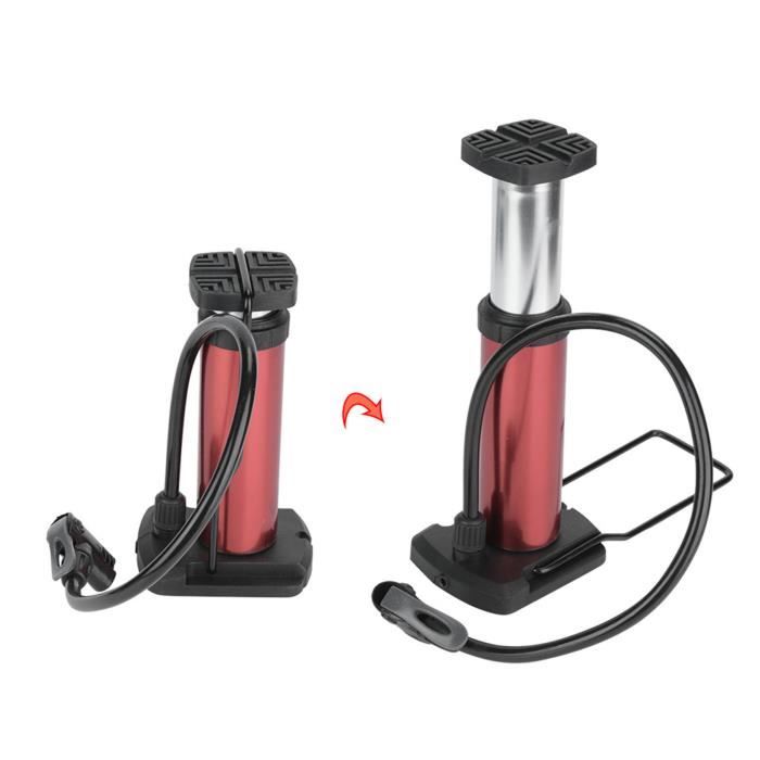 Pompe à pied pour vélo (double cylindre