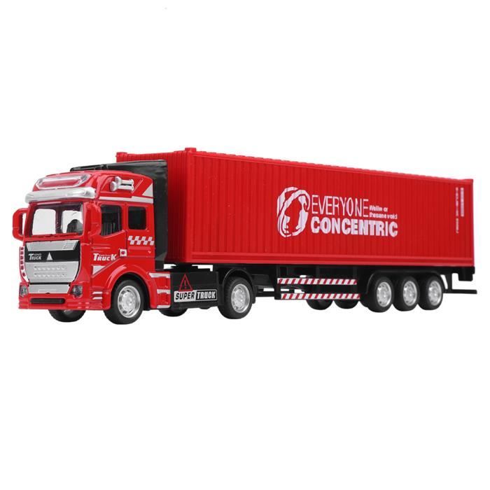 Camion Porte-conteneurs Dans Le Port De Navire Image Générée Par Ai