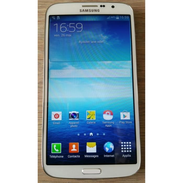 Samsung Galaxy Mega Gt I9200 6 3 Blanc Achat Smartphone Pas Cher Avis Et Meilleur Prix Cdiscount Ekran boyutu 6.3 inç, arka kamera 8 mp, dahili hafıza 8/16 gb, 1.5 gb ram. cdiscount