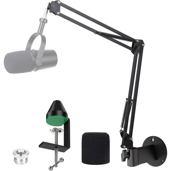 Gooseneck Mic Stand 360 Degree Flexible Gooseneck Microphone Stand Adjustable De