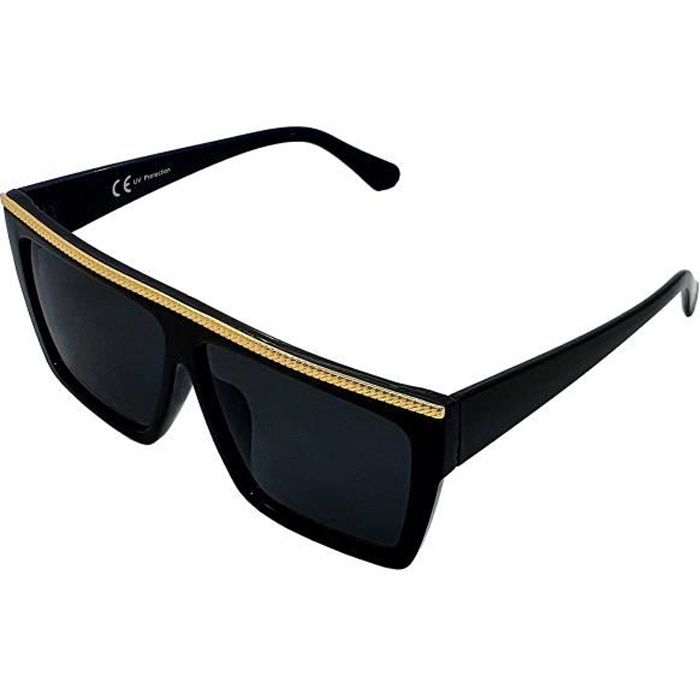 Lunette de store soleil homme doré
