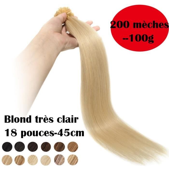 Extensions à Froid - 55/60cm - N°1B - Remy Hair | RH Excellence - Foto 6