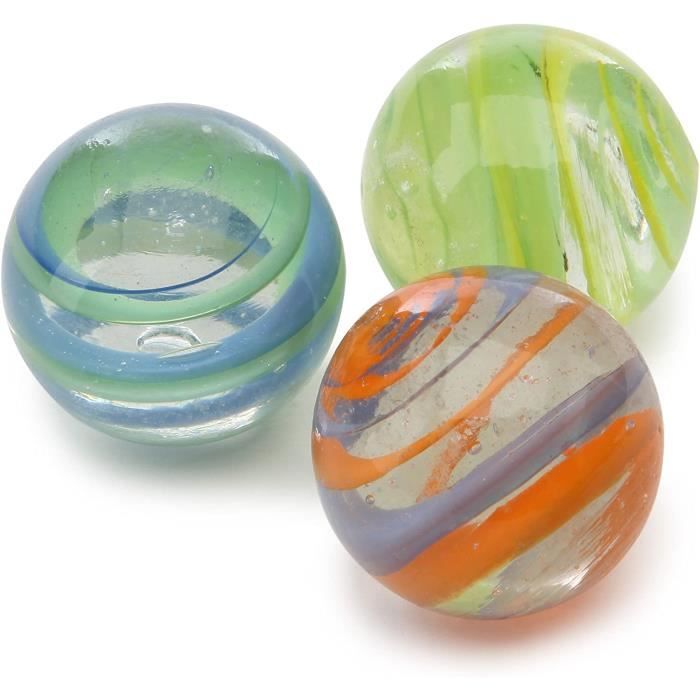 Stock Bureau - KIM'PLAY Sachet de 10 billes Calots diam 25 mm CYCLONE