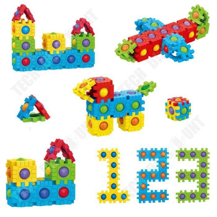 BrainToys Imanix 60 Pièces – Jeu De Construction Magnétique éducatif, Multicolore, Pour Enfants Unisexes