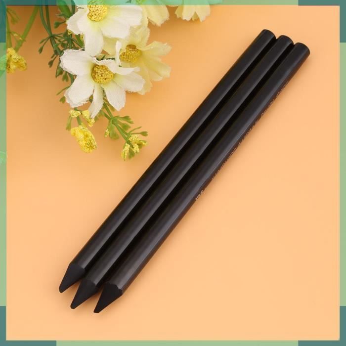 25 Crayons Charbon De Bois Artiste - Bâtons De Charbon Noir Pour Dessin, Esquisse Et Ombrage