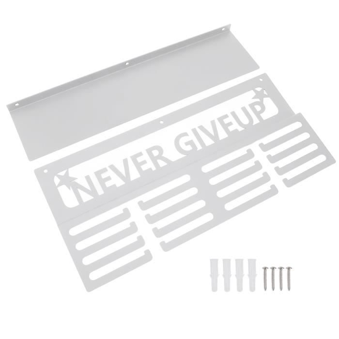 Range Tes Médailles Comme Un Pro Avec Ce Super Présentoir Mural En Fer ! Suspendu, Simple Et Efficace Pour Chouchouter Tes Souvenirs
