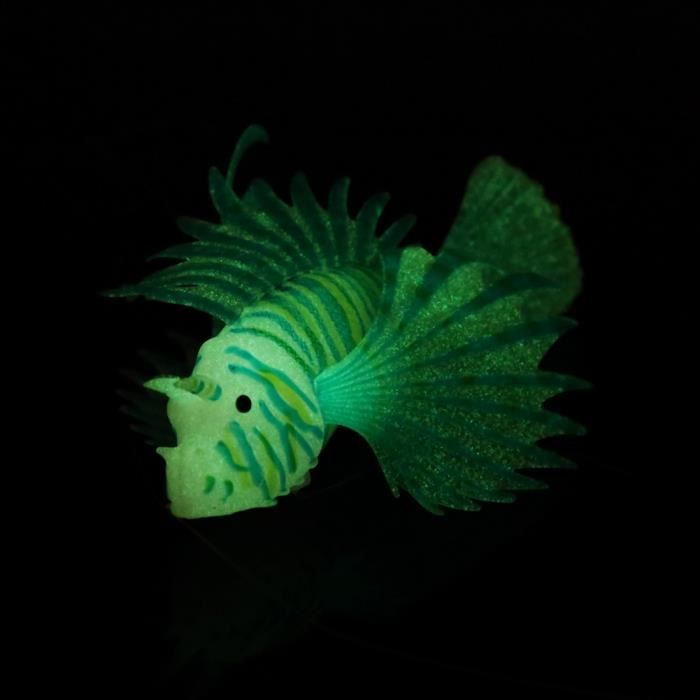 Brewish Lot de 12 poissons artificiels en plastique pour décoration d' aquarium | Motif aléatoire flottant flottant pour nager dans un tube à bulles