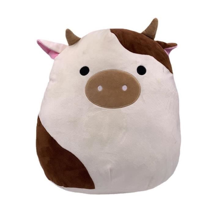 Vache animaux en peluche jouets en peluche vache en peluche oreillers en peluche peluches de vache trucs de vache mignon Animal v Cdiscount Jeux Jouets