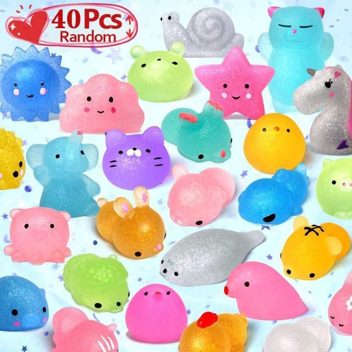 Pack 10 jouets antistress Squishy