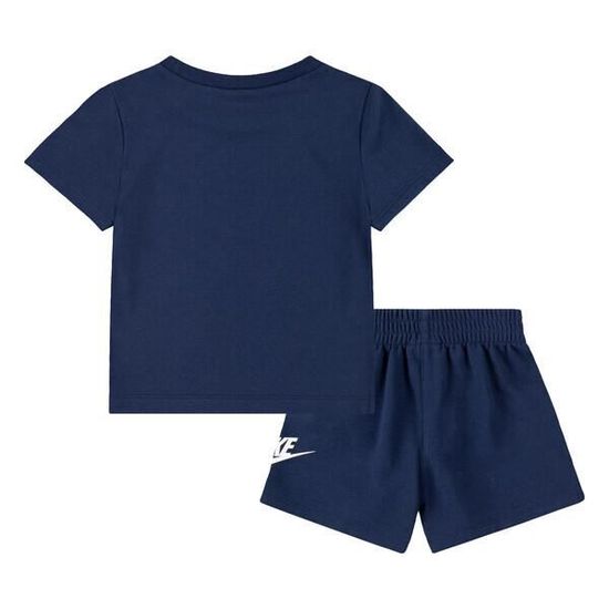 Ensemble bebe Nike Club T shirt et short Marine Tissu doux et respirant Marine Cdiscount Pret a Porter