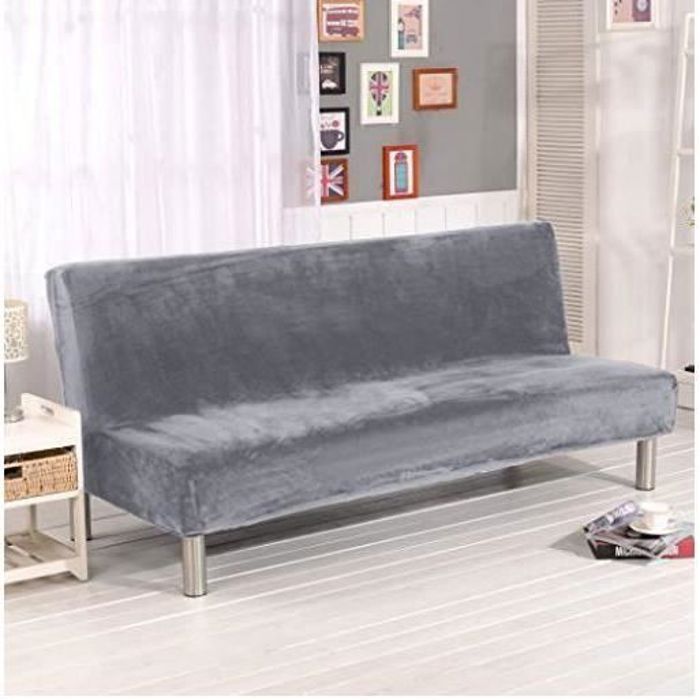 Housse Canapé Clic Clac Housse De Canapé Sans Accoudoirs Housse De De Canape De Lit Pliant Elastique Trouver Encens 92301957