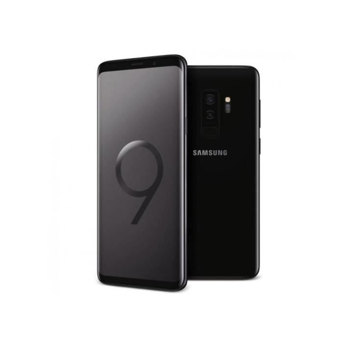 SAMSUNG Galaxy S9 Plus 256 go BLACK Noir - Cdiscount Téléphonie