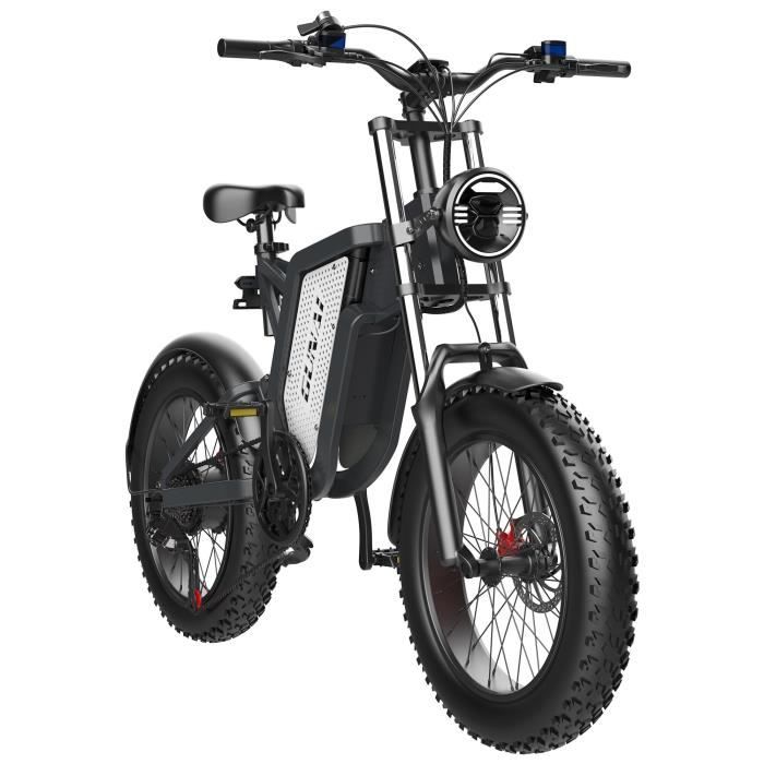 Gunai - VTT électrique MX25 - 20 Vélo électrique Adulte - 1000W Brushless  - Batterie Amovible 48V 25Ah - 45km/h - 7 Vitesse - Vert - Vélo électrique  - Rue du Commerce